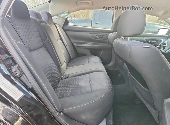 1N4AL3AP0JC206112 2018 NISSAN ALTIMA Black Widok tylnych siedzeń