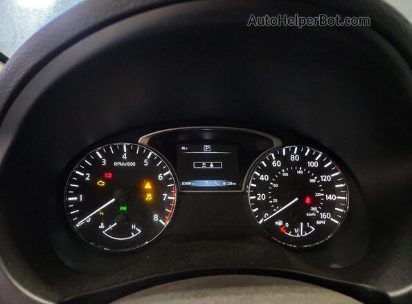 1N4AL3AP1JC215269 2018 NISSAN ALTIMA Gray Instrument cluster view