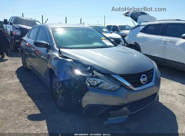 1N4AL3AP1JC226384 2018 NISSAN ALTIMA Gray Front view