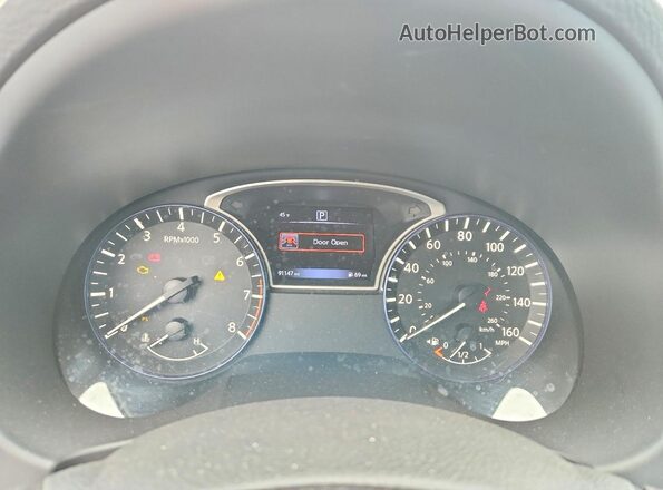 1N4AL3AP3HC215476 2017 NISSAN ALTIMA Gray Սարքավորումների վահանակի տեսք