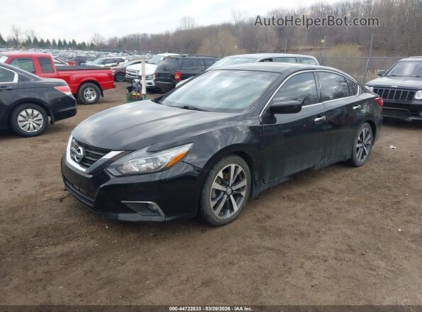 1N4AL3AP3HC271207 2017 NISSAN ALTIMA Black წინა მარცხენა ხედი სამი მეოთხედიდან