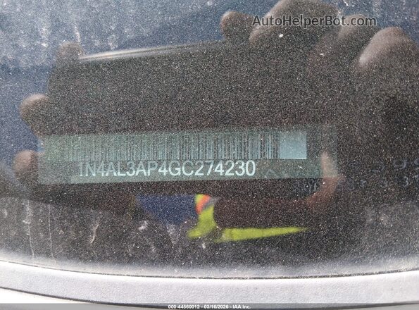 1N4AL3AP4GC274230 2016 NISSAN ALTIMA Black 