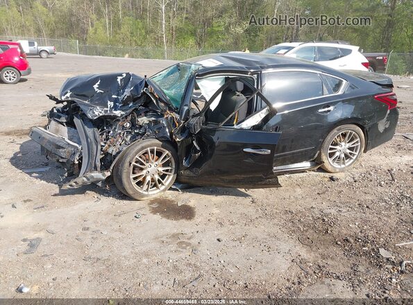 1N4AL3AP4HC251807 2017 NISSAN ALTIMA Black Przód lewy