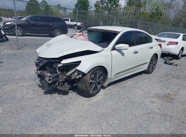 1N4AL3AP6GN373765 2016 NISSAN ALTIMA White წინა მარცხენა ხედი სამი მეოთხედიდან