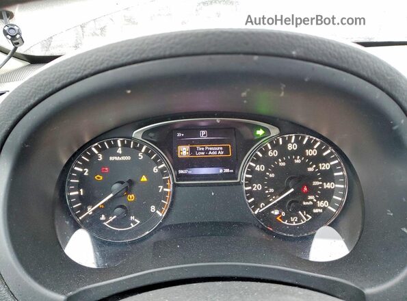 1N4AL3AP6HC124654 2017 NISSAN ALTIMA Black ხელსაწყოთა პანელის ხედი