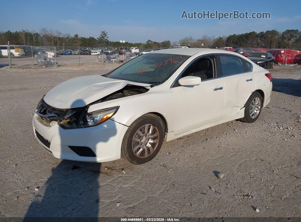 1N4AL3AP7GN380417 2016 NISSAN ALTIMA White Առջևի ձախ երեք քառորդ տեսարան