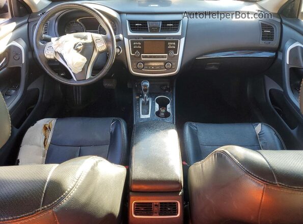 1N4AL3AP7HC178416 2017 NISSAN ALTIMA Black Вид панелі приладів