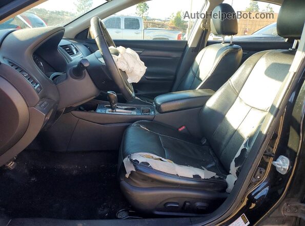 1N4AL3AP7HC178416 2017 NISSAN ALTIMA Black Вид салону спереду