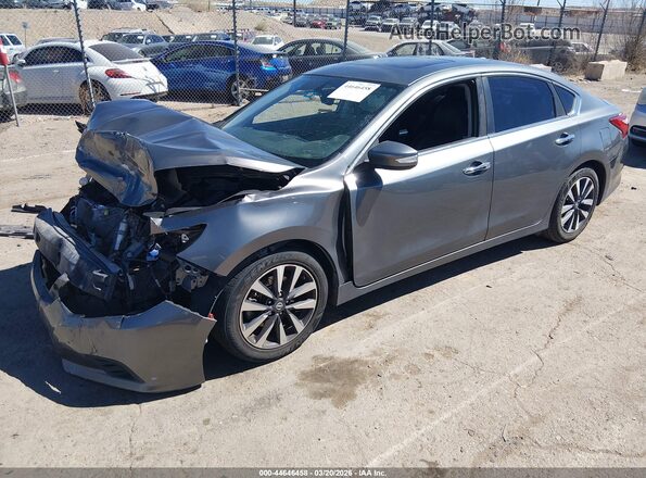 1N4AL3AP7HC277737 2017 NISSAN ALTIMA Gray წინა მარცხენა ხედი სამი მეოთხედიდან
