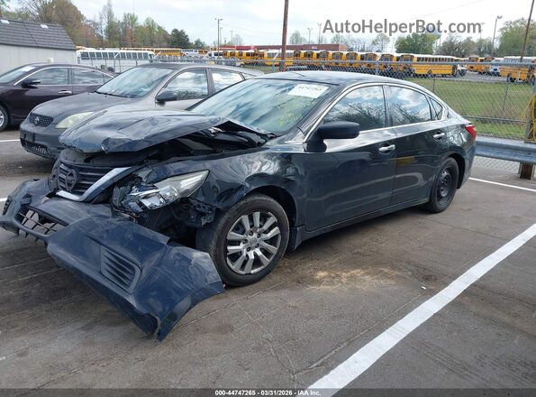 1N4AL3AP7HC470213 2017 NISSAN ALTIMA Черный Передняя левая четверть