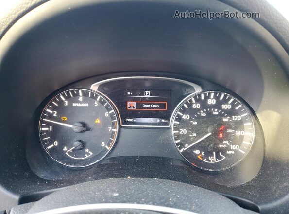 1N4AL3AP8GC220543 2016 NISSAN ALTIMA White Vista del cuadro de instrumentos