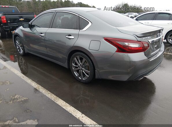 1N4AL3AP8JC235566 2018 NISSAN ALTIMA Gray Trasero izquierdo
