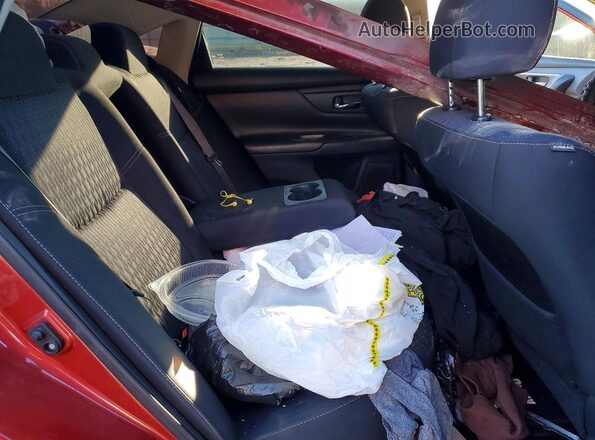 1N4AL3AP9GC186614 2016 NISSAN ALTIMA Maroon Widok tylnych siedzeń