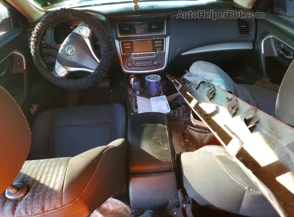 1N4AL3AP9GC186614 2016 NISSAN ALTIMA Maroon Widok deski rozdzielczej