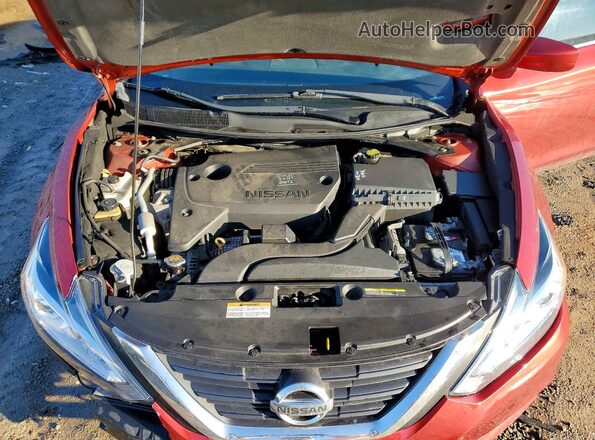 1N4AL3AP9GC186614 2016 NISSAN ALTIMA Maroon Widok wnętrza z tyłu