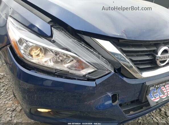 1N4AL3AP9HC486607 2017 NISSAN ALTIMA Blue Widok zestawu wskaźników