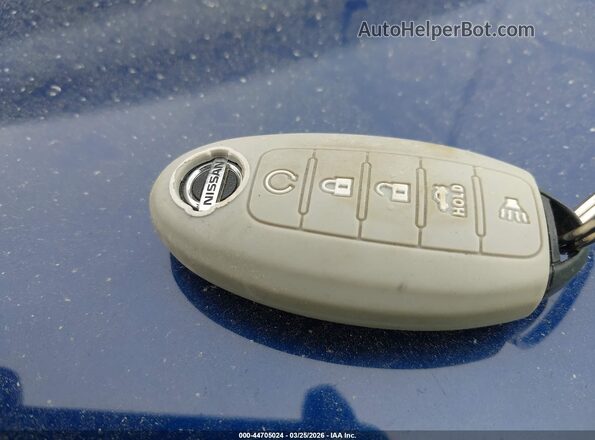 1N4AL3AP9HC486607 2017 NISSAN ALTIMA Blue Widok deski rozdzielczej
