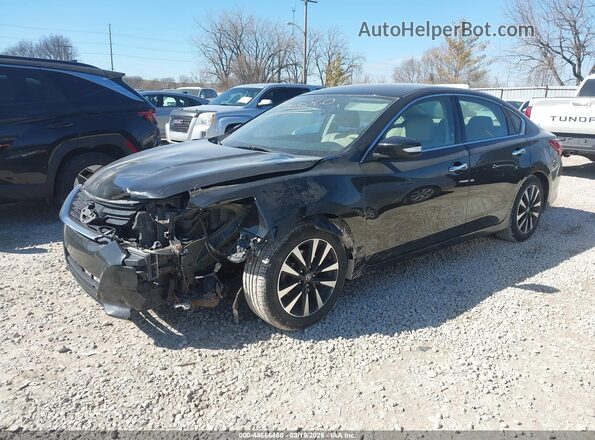 1N4AL3AP9JC118112 2018 NISSAN ALTIMA Black Przód lewy