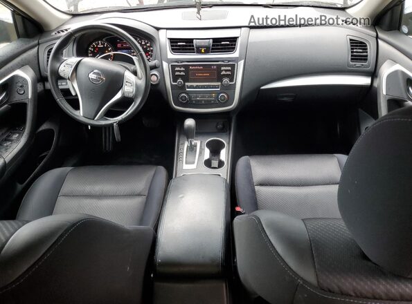 1N4AL3APXHC486986 2017 NISSAN ALTIMA Black წინა პანელის ხედი