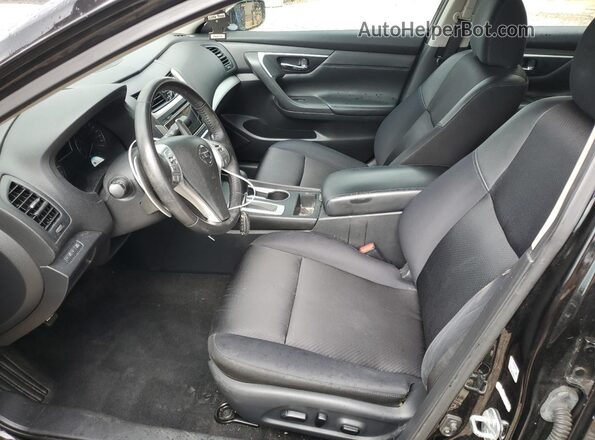 1N4AL3APXHC486986 2017 NISSAN ALTIMA Black წინა სალონის ხედი