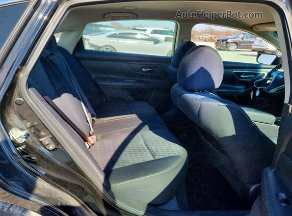 1N4AL3APXHC496997 2017 NISSAN ALTIMA Black Widok tylnych siedzeń