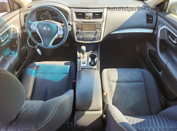 1N4AL3APXHC496997 2017 NISSAN ALTIMA Black Widok deski rozdzielczej