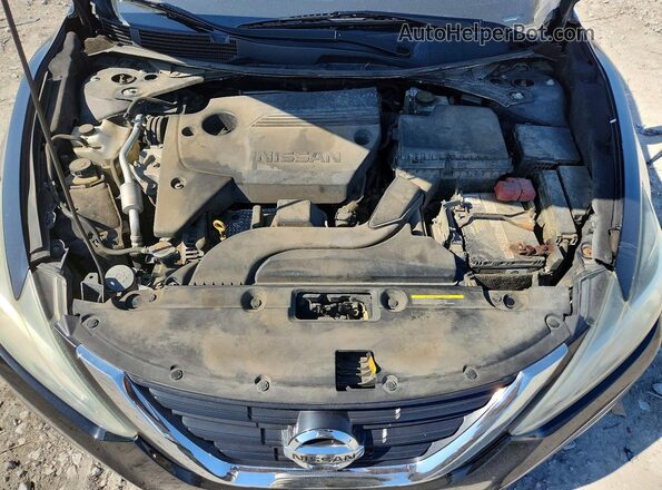 1N4AL3APXHC496997 2017 NISSAN ALTIMA Black Widok wnętrza z tyłu