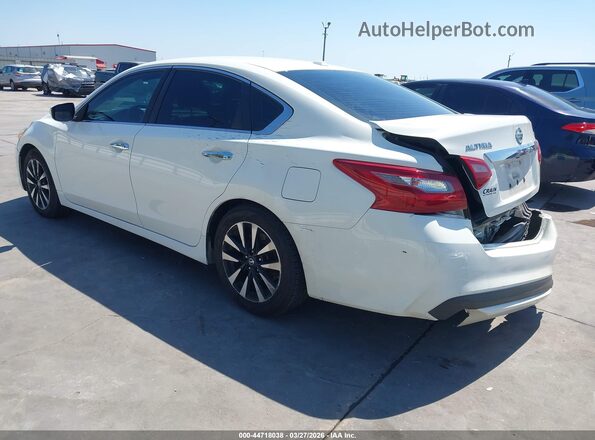 1N4AL3APXJC177069 2018 NISSAN ALTIMA Белый Задняя левая четверть