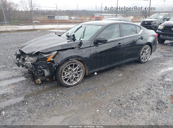 1N4AL4CV5RN312007 2024 NISSAN ALTIMA Black წინა მარცხენა ხედი სამი მეოთხედიდან