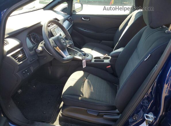 1N4AZ1BV0SC565154 2025 NISSAN LEAF Синий Вид салона спереди