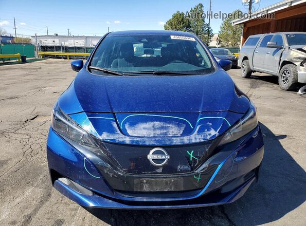 1N4AZ1BV0SC565154 2025 NISSAN LEAF Синий Вид спереди