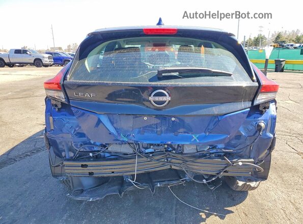 1N4AZ1BV0SC565154 2025 NISSAN LEAF Синий Вид сзади