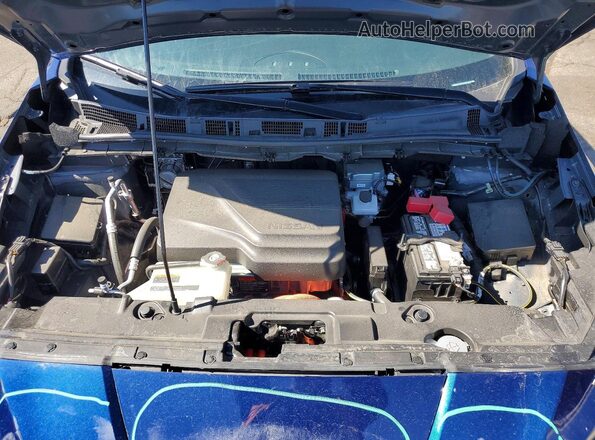 1N4AZ1BV0SC565154 2025 NISSAN LEAF Синий Вид задней части салона