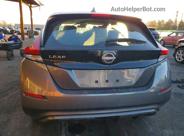 1N4AZ1BV0SC566370 2025 NISSAN LEAF Gray Вид ззаду