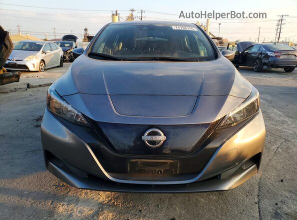 1N4AZ1BV2PC555992 2023 NISSAN LEAF Gray Դիմացի տեսք