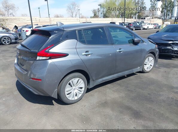 1N4AZ1BV2RC556367 2024 NISSAN LEAF Gray Trasero derecho