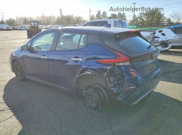 1N4AZ1BV3PC555645 2023 NISSAN LEAF Blue Rear left