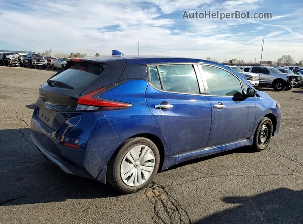 1N4AZ1BV3PC555645 2023 NISSAN LEAF Blue Rear right