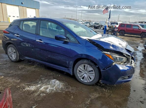 1N4AZ1BV4PC555864 2023 NISSAN LEAF Blue Առջևի աջ