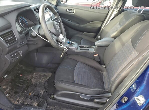 1N4AZ1BV4PC555864 2023 NISSAN LEAF Blue Սալոնի դիմացի տեսք