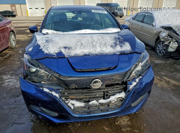 1N4AZ1BV4PC555864 2023 NISSAN LEAF Blue Դիմացի տեսք