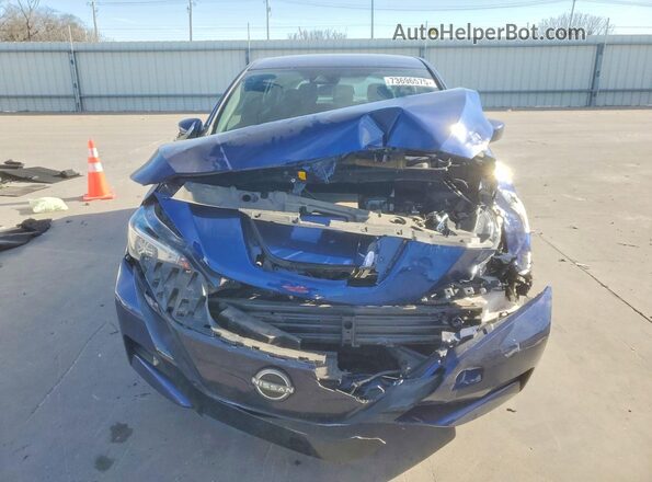 1N4AZ1BV7PC561593 2023 NISSAN LEAF Blue Widok z przodu