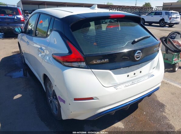 1N4AZ1CP0JC315847 2018 NISSAN LEAF Белый Задняя левая четверть