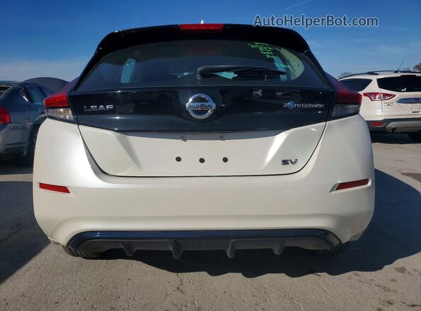 1N4AZ1CP1KC306348 2019 NISSAN LEAF White 
