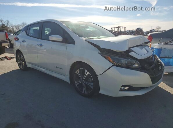 1N4AZ1CP1KC306348 2019 NISSAN LEAF White 