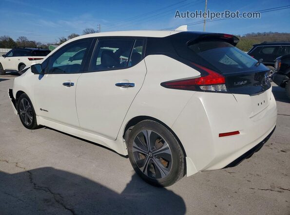 1N4AZ1CP1KC306348 2019 NISSAN LEAF White 