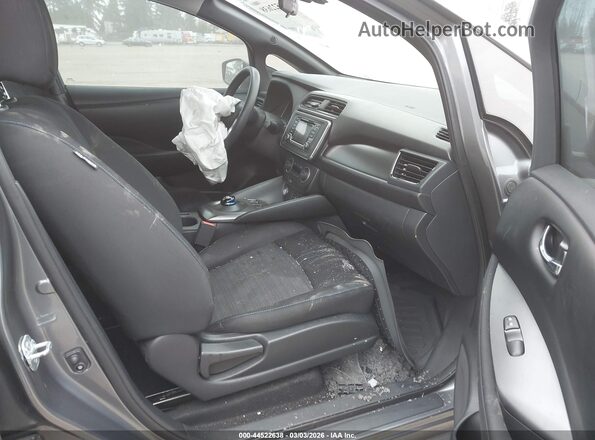 1N4AZ1CP2JC303358 2018 NISSAN LEAF Gray 