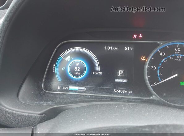 1N4AZ1CP2JC303358 2018 NISSAN LEAF Gray 