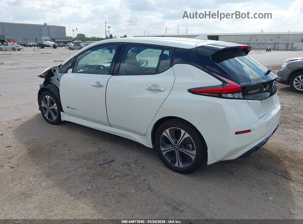 1N4AZ1CP3JC301148 2018 NISSAN LEAF White Tył lewy