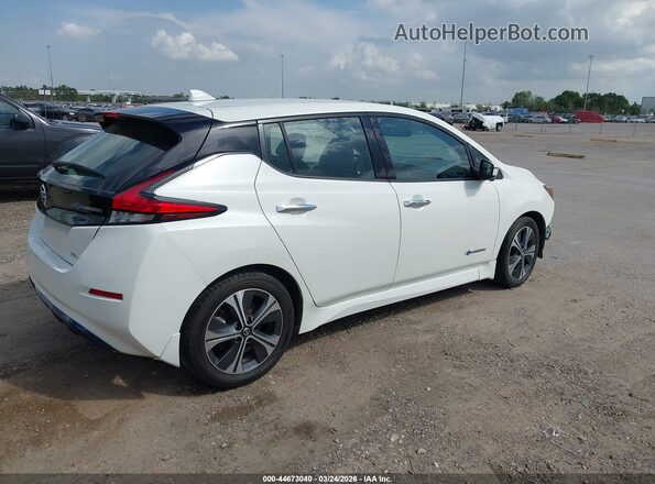 1N4AZ1CP3JC301148 2018 NISSAN LEAF White Tył prawy